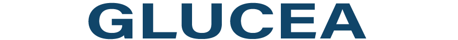 Glucea logo white